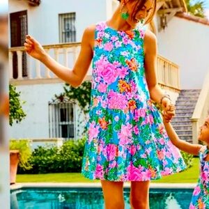 Lilly Pulitzer Trina Swing Dress in Multi/Rose To The Occasion NWT